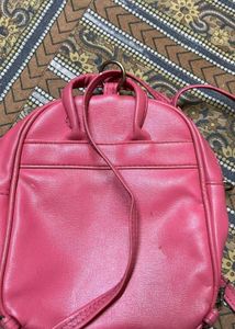 Cute Pink Bunny Backpack