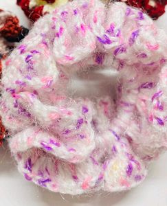 Handmade crochet Scrunchie set