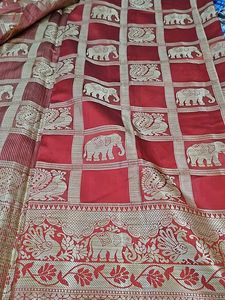 Banarasi Silk  With  Blouse