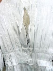 White Long Sleeve Dress