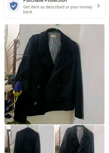 Classic Black Jacket, top, sweater