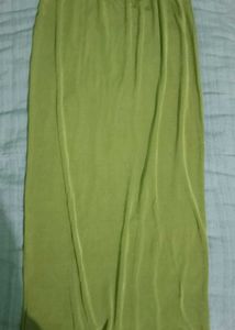 Trendy Green Two-Piece Dress