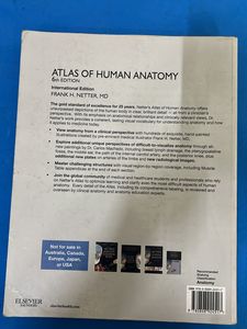 Atlas Of Human Anatomy- Netter