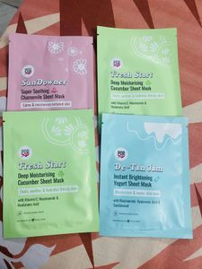 Fresh Start Sheet Mask 💚🩷