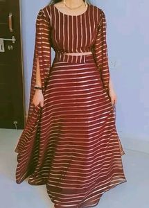Wine Color Lehnga❤️
