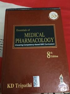 KD TRIPATHI PHARMACOLOGY BOOK
