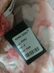 Peach Floral Print Overcoats (Women&#39;s)