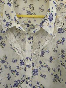 Floral Lace Top
