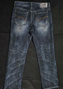 CLRIDE.N Men&#39;s Dark Wash Premium Jeans