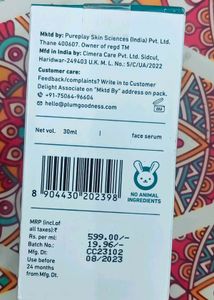 Plum Cica &amp; Azelaic Acid Serum
