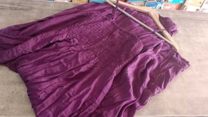 Fancify Wine A Line Maxi Dress😍