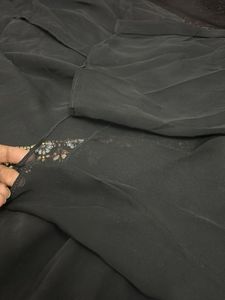 Elegant Black Ethnic Gown