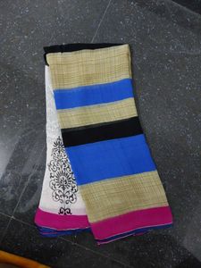 Elegant Printed Saree