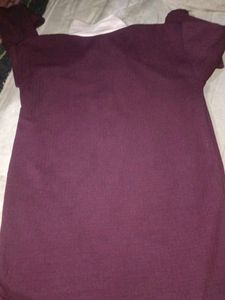 Maroon Polo T-Shirt