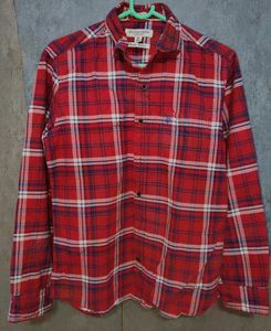 U.S. Polo Assn. Red Plaid Button-Down