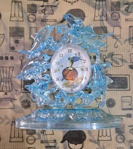Blue Dolphin Clock