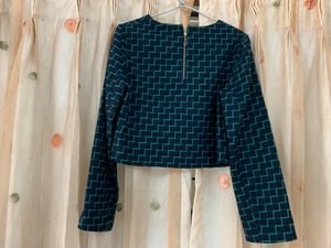 Womens Sweat Crop Top