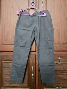 Men's Dark Grey Casual Pants set of 6 pant