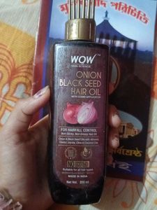 Wow Skin Science Onion Black Seed Hair Oil
