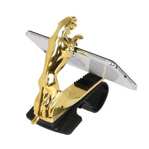 Imported Jaguar Car Phone Holder (Golden)