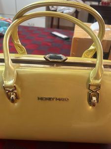 Gold And Yellow Handbag