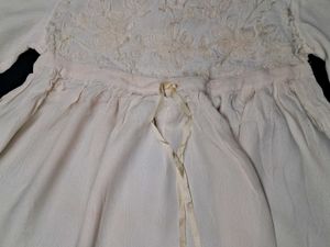 Girls Creamy Top