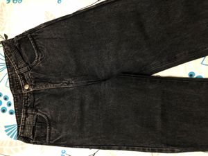 Zara Charcoal Straight Fit Jeans