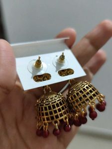 Antique Elegant Jhumka Earrings