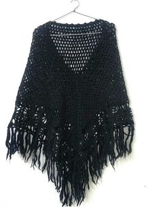 Crochet Fringe Poncho