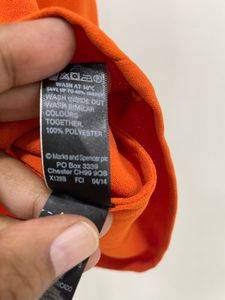 🌟Chic Alert!🚨M&amp;S Autograph Burnt Orange Blouse