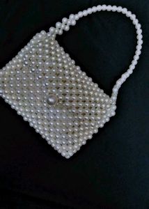 Beaded Pearl Handbag