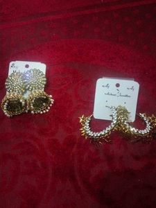 Sparkling Statement Earrings Set