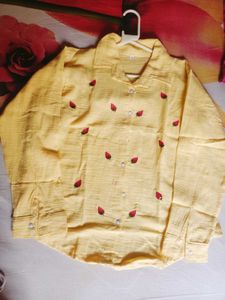 Brand New Pure Cotton Heart Shave Shirt
