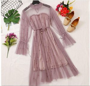 Korean Mesh Dress
