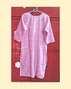 Pink Kurta Set Size 42 inches