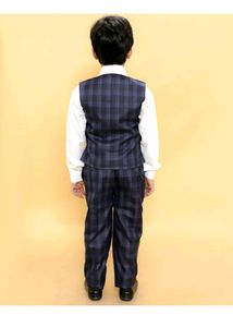 Three Piece Casual Waist Coat Set