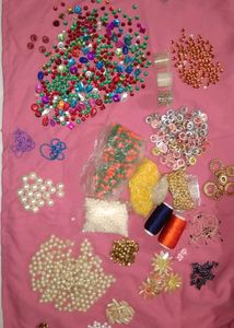 Many Items For Decoration, Crafts, Work.And Other