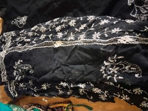 Elegant Black Kurta Kurti