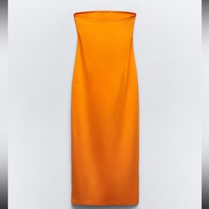 Zara Limited Edition Sexy Cutout Midi Dress
