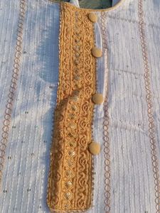 Elegant White Ethnic Kurta set