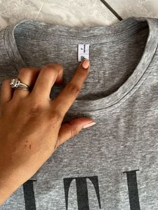Gray Graphic Tee