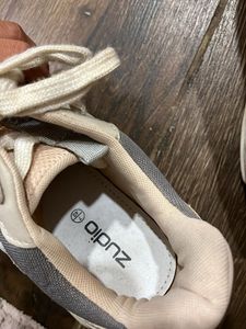 Zudio Sneakers | Size EU 40 (UK 7) | Beige Casual