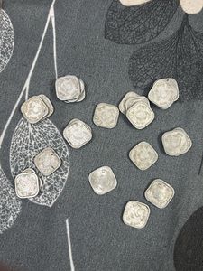 Vintage Indian Coins 5 Paise