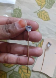Heart shaped danglers