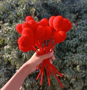 Crochet Heart Sticks ❤️