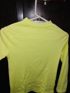 Yellow Long Sleeve Top