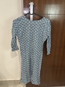 Floral Print Kurta