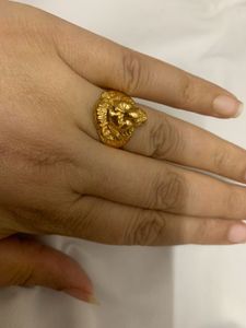 Lion Face Ring
