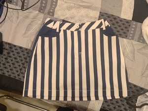 Striped Mini Skirt