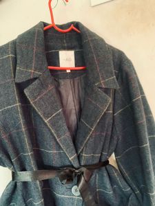 Chic Plaid Overcoat